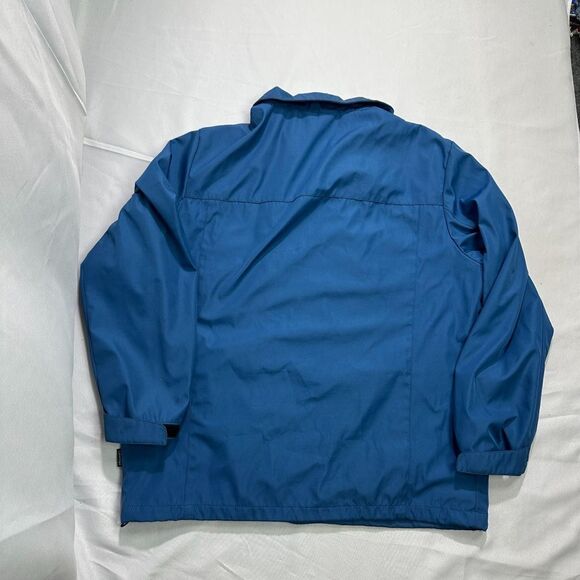 Calvin Klein Men’s Large Blue Water‑Resistant Shell Jacket Windbreaker Coat - Picture 6 of 8